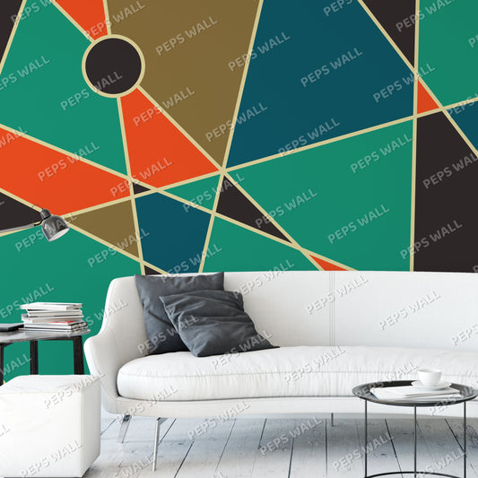 Vanezi — geometric wallpaper Dubai, Peps Wall