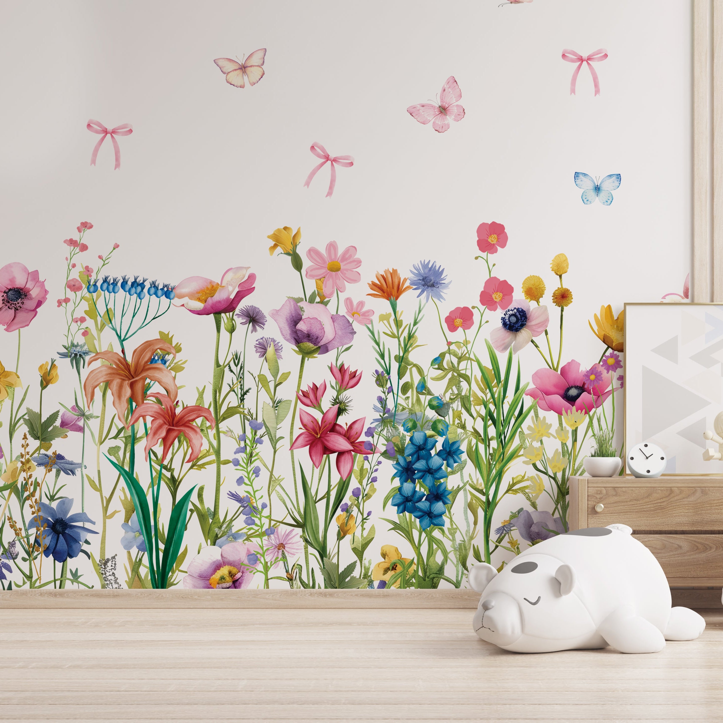 Wallpaper Kids Nursery Dubai Flower wallpaper dubai
