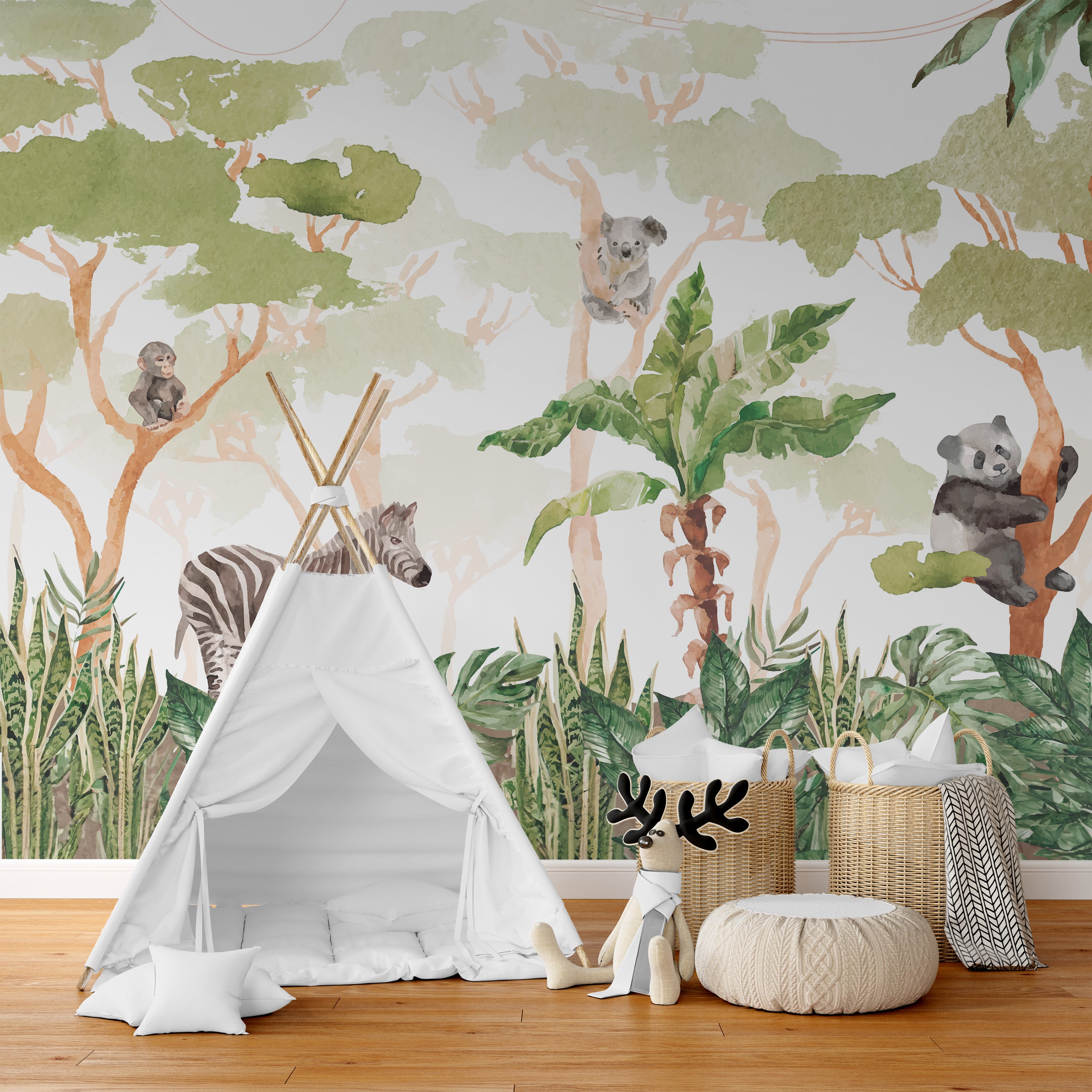 Wallpaper Kids Nursery Dubai Peps Wall 