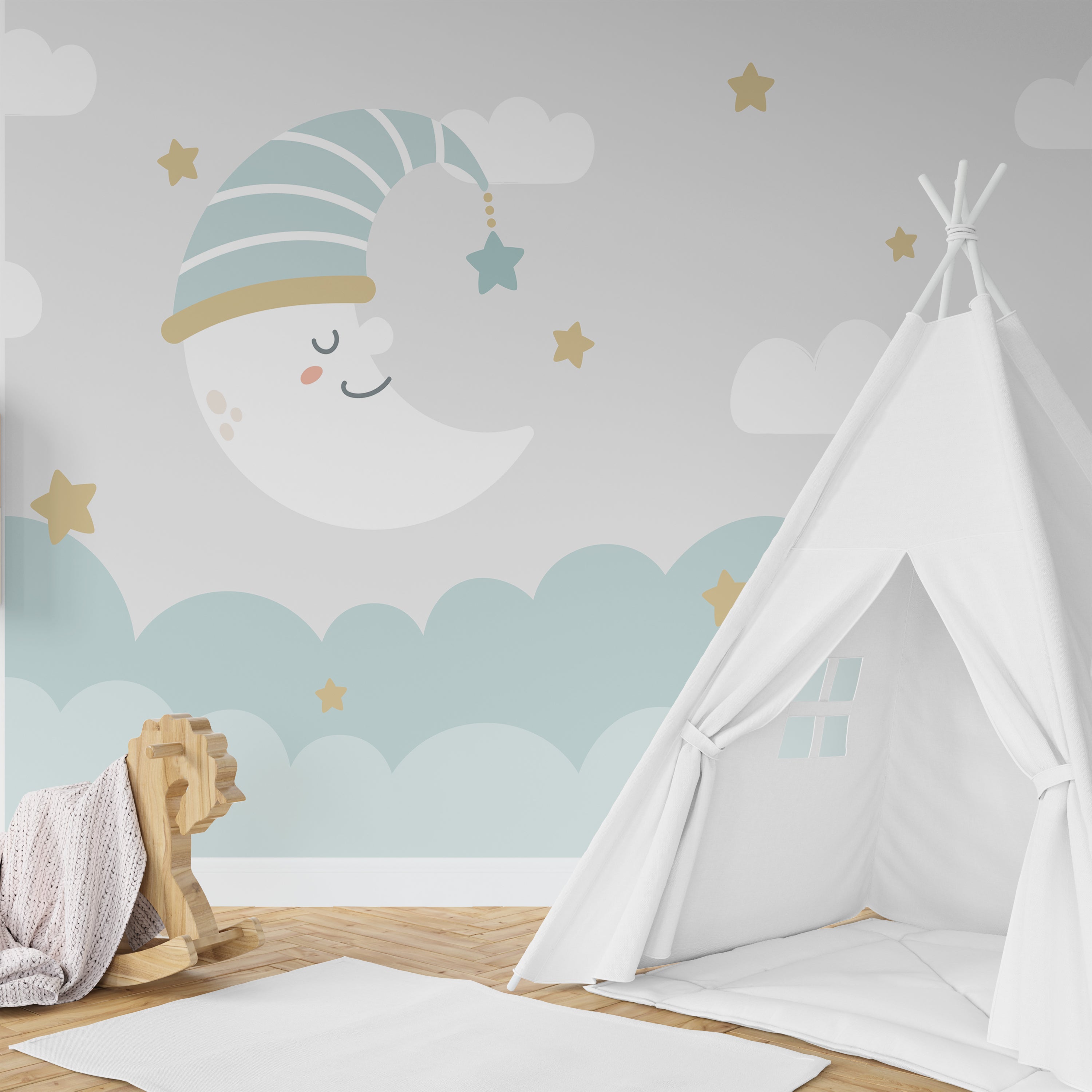 Wallpaper Kids Nursery Dubai Peps Wall 