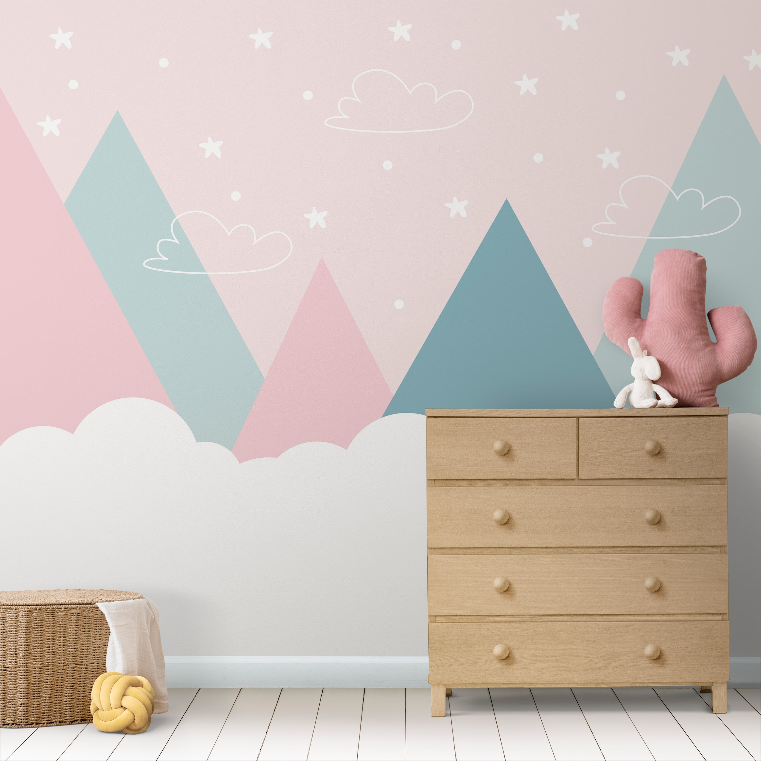 Wallpaper Kids Nursery Dubai Peps Wall 
