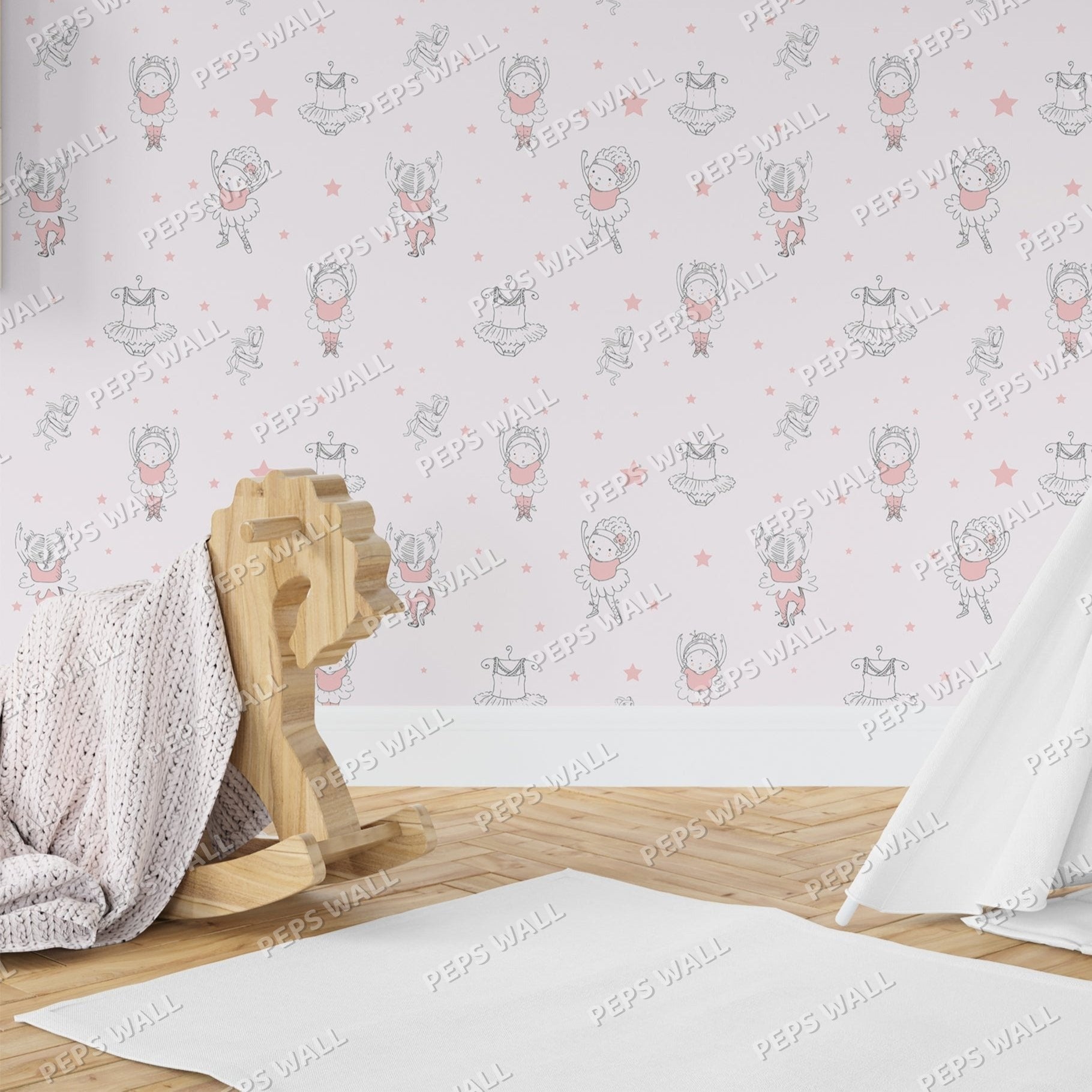 Wallpaper Kids Nursery Dubai Peps Wall 