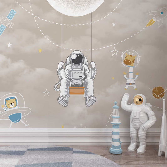 Wallpaper Kids Nursery Dubai Peps Wall 