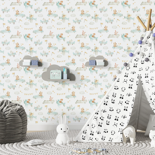 Wallpaper Kids Nursery Dubai Peps Wall 