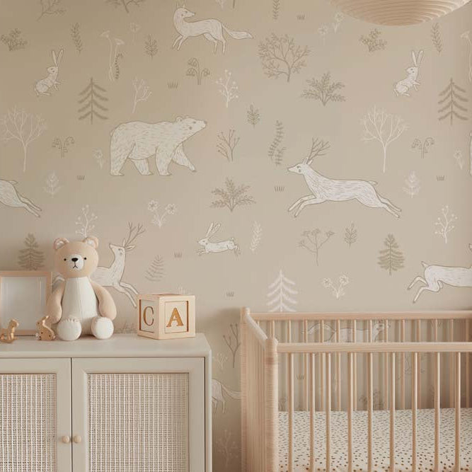 Wallpaper Kids Nursery Dubai Peps Wall 
