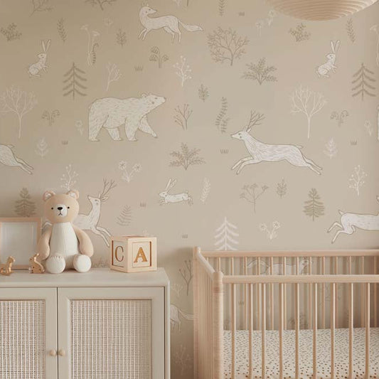 Wallpaper Kids Nursery Dubai Peps Wall 