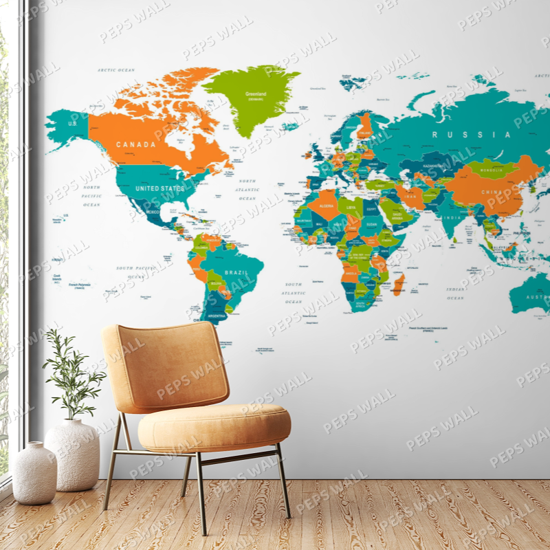 Wallpaper Kids Nursery Dubai Peps Wall 
