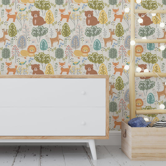 Wallpaper Kids Nursery Dubai Peps Wall 