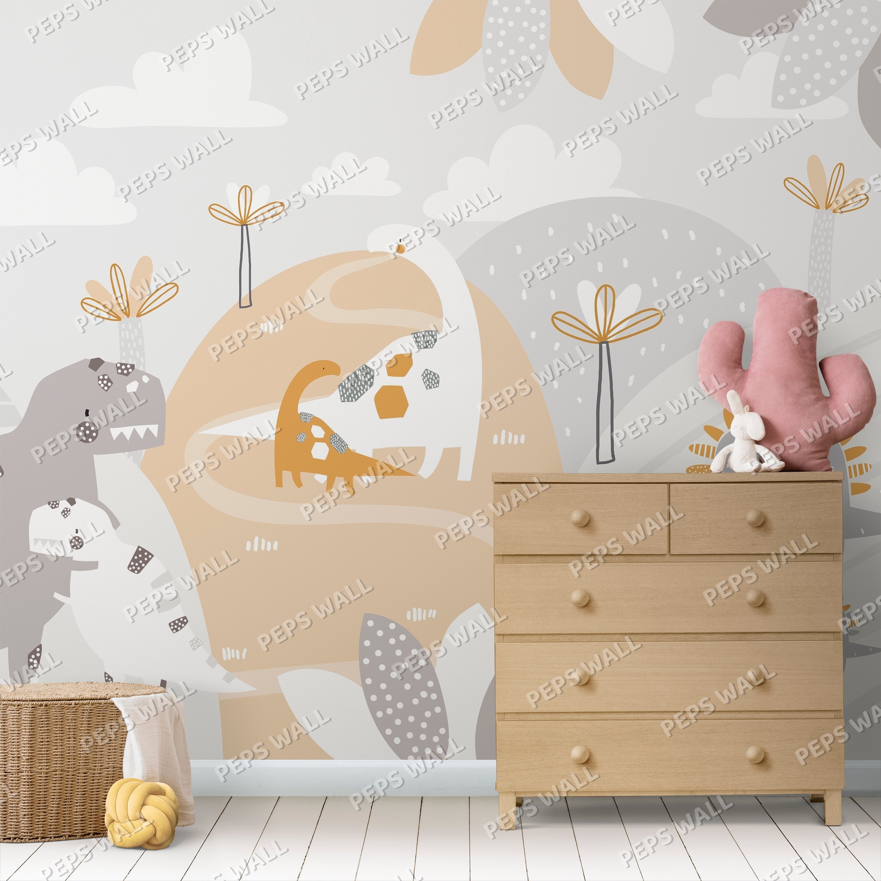 Wallpaper Kids Nursery Dubai Peps Wall 