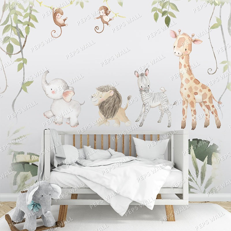 Wallpaper Kids Nursery Dubai Peps Wall 