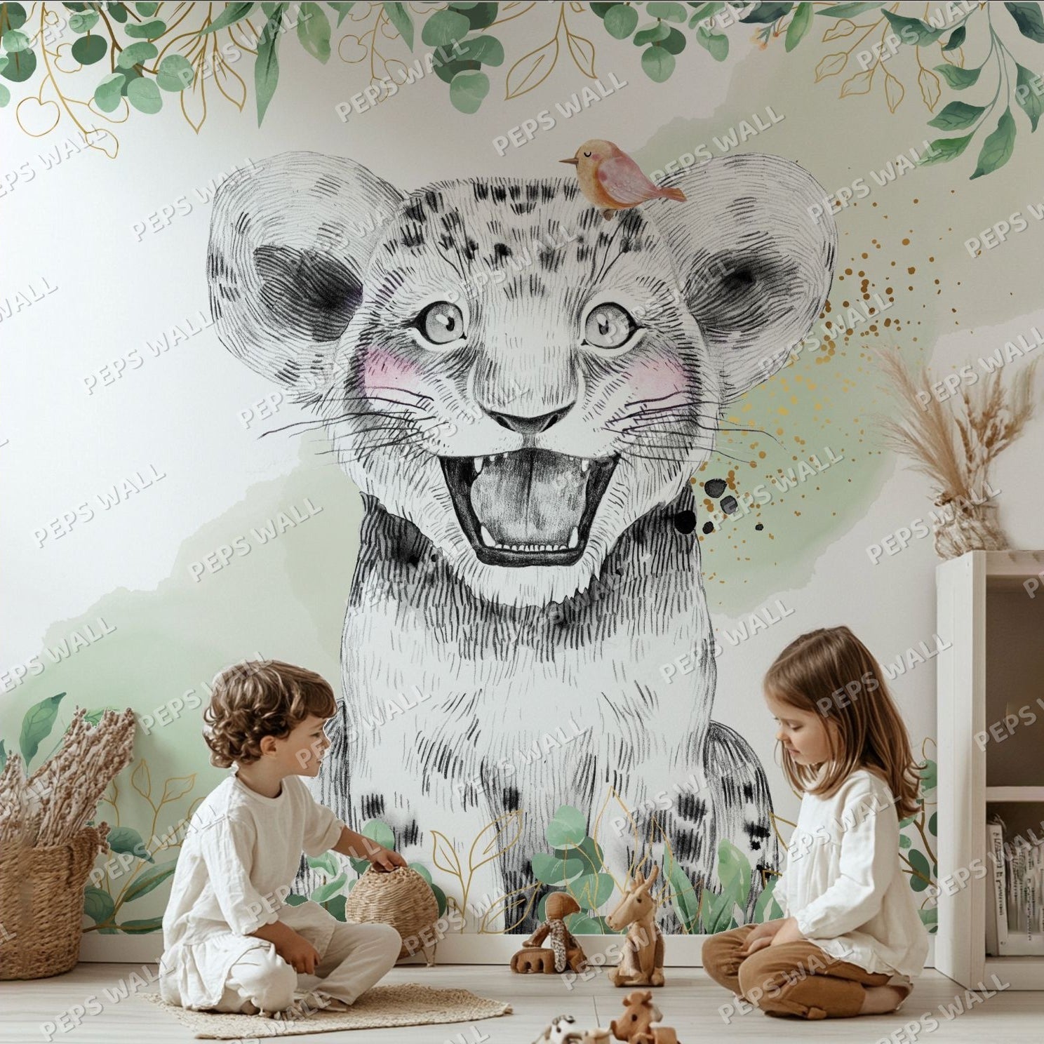 Cute Lion - Pink