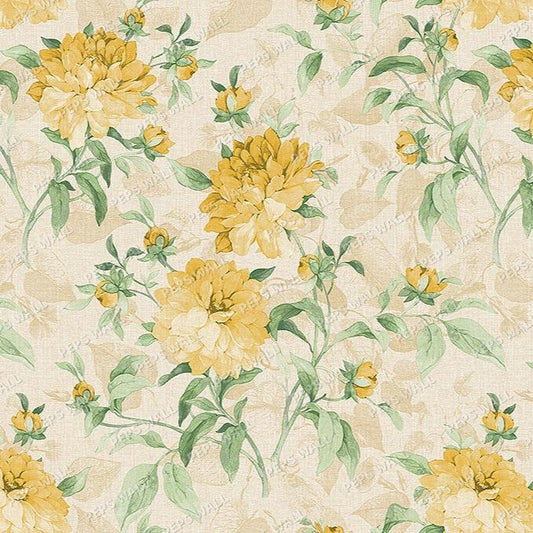 Yellow Springs — floral wallpaper Dubai, Peps Wall