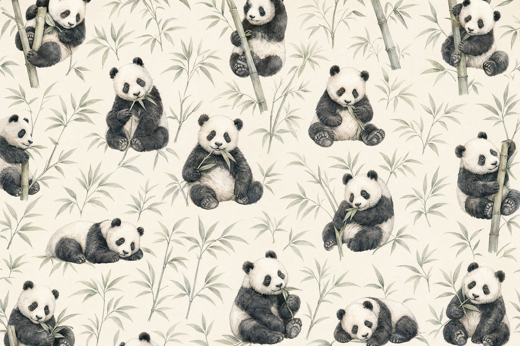 Baby Panda Bamboo