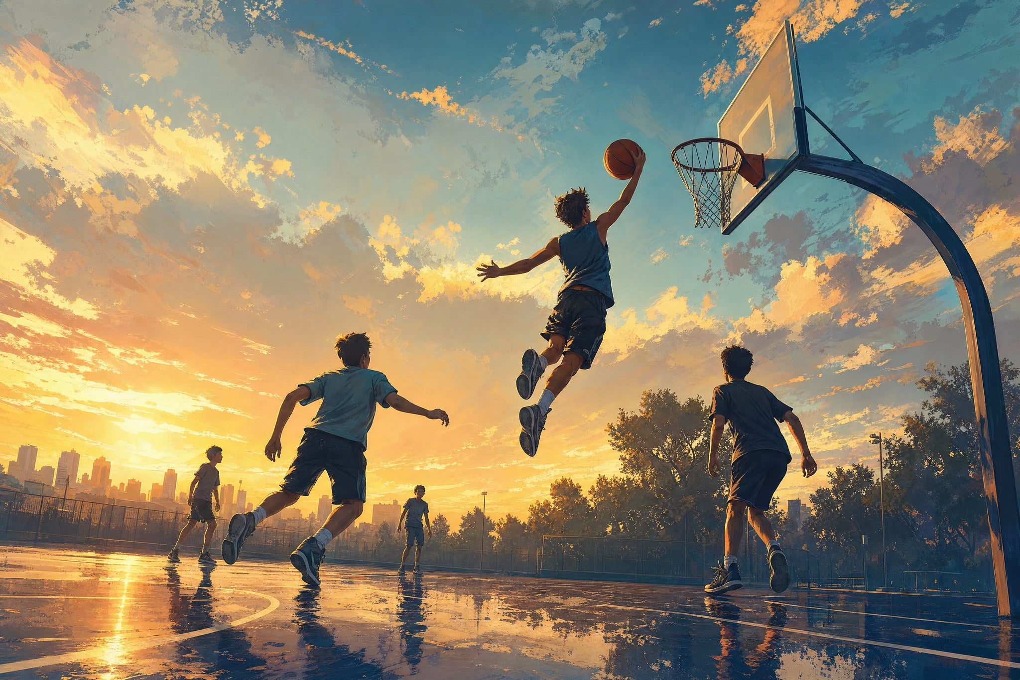 Basketball Court Kings