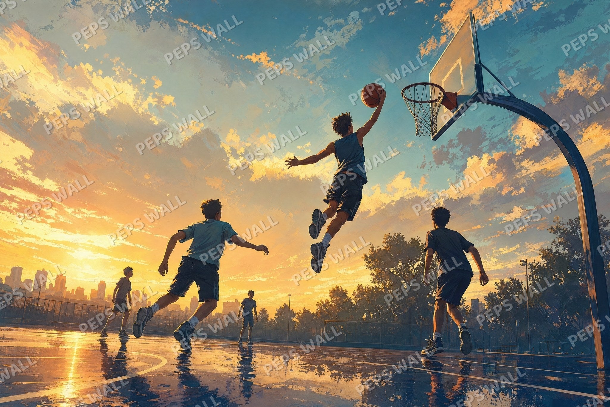 Basketball Court Kings