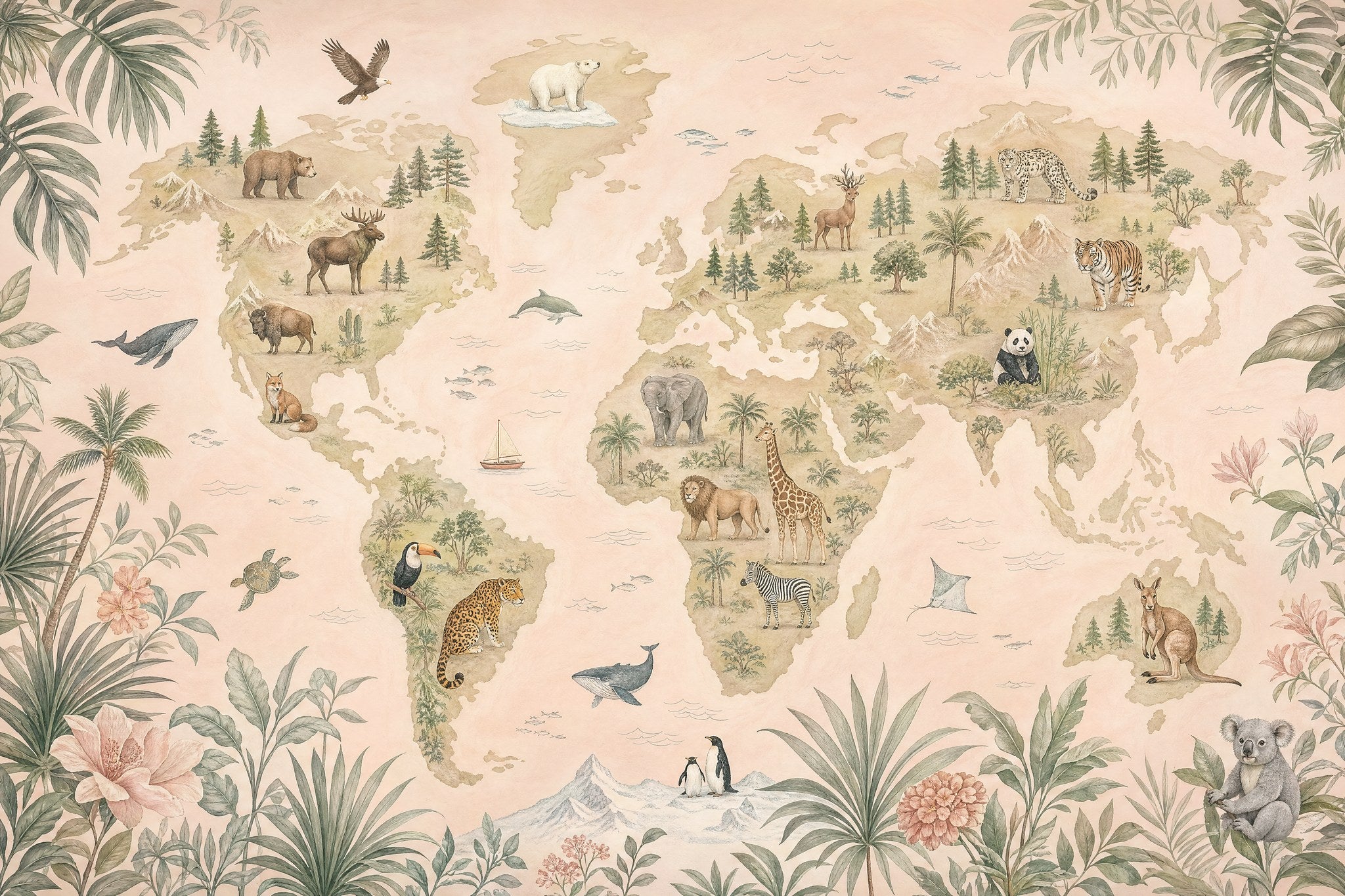 Blush Animal Atlas