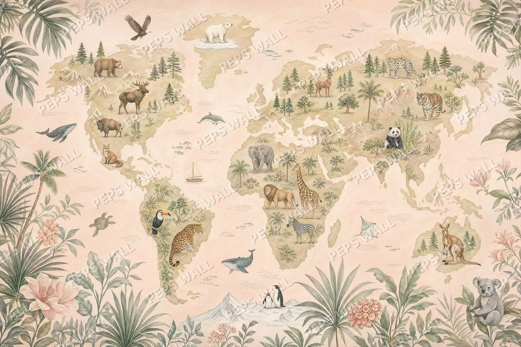 Blush Animal Atlas