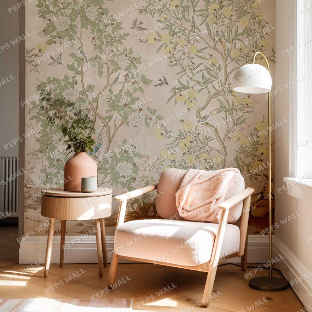 Serene Chinoiserie - Brown