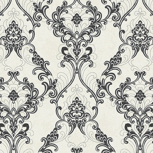 Broccato Charcoal wallpaper