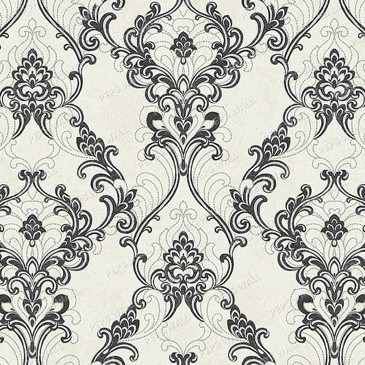 Broccato Charcoal wallpaper