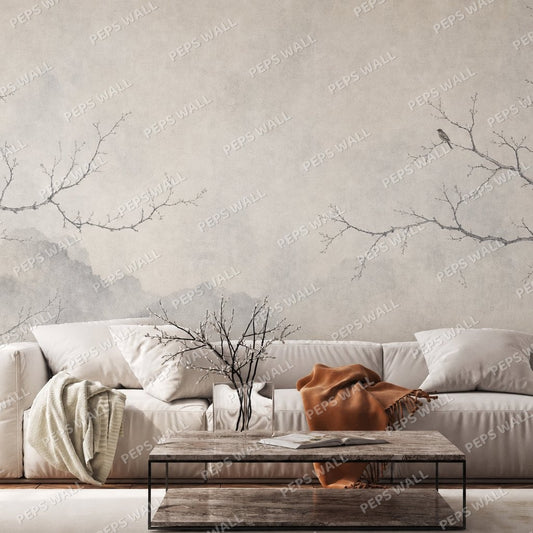 Cendre — chinoiserie wallpaper Dubai, Peps Wall