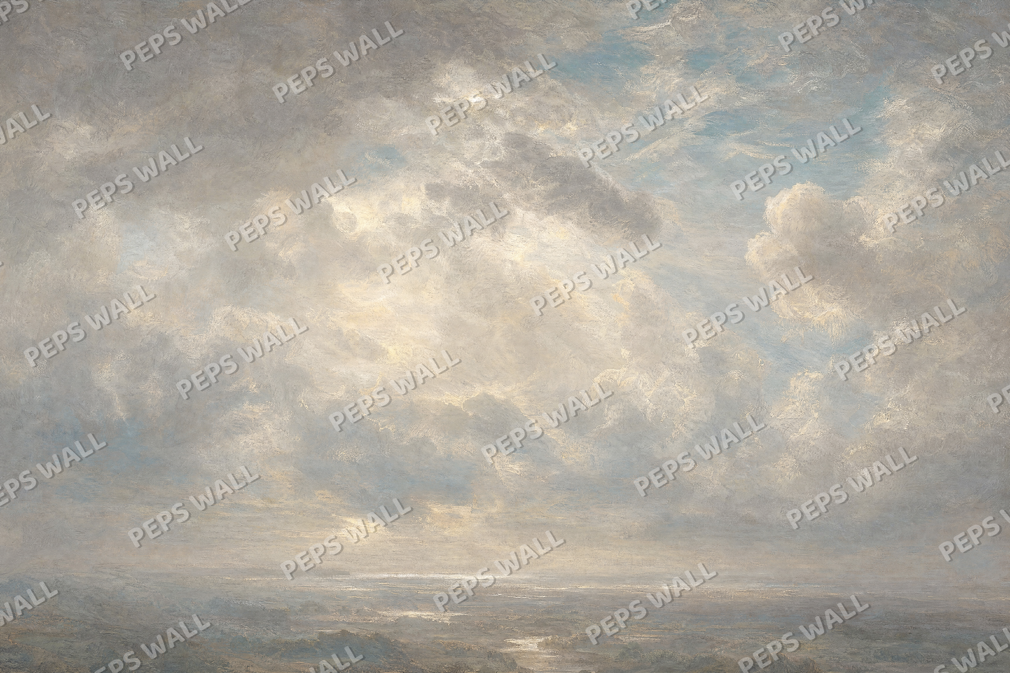 The Painters Sky - made-to-measure wall mural design by Peps Wall Dubai