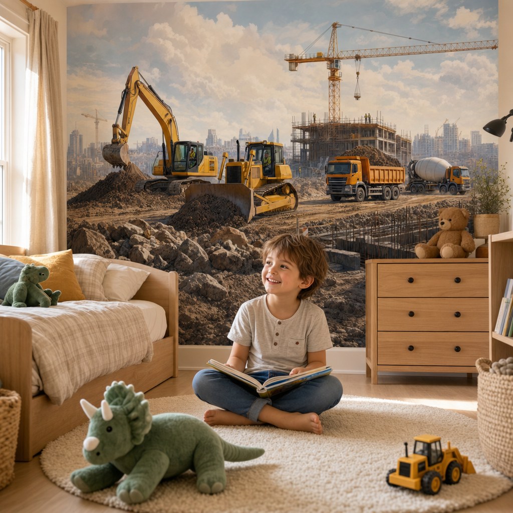 Construction Vehicle Panorama