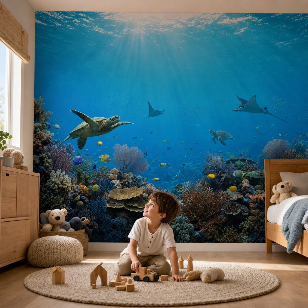 Coral Reef Panorama
