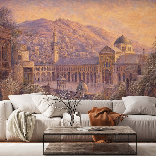 Damascus — arabic majlis wallpaper Dubai, Peps Wall