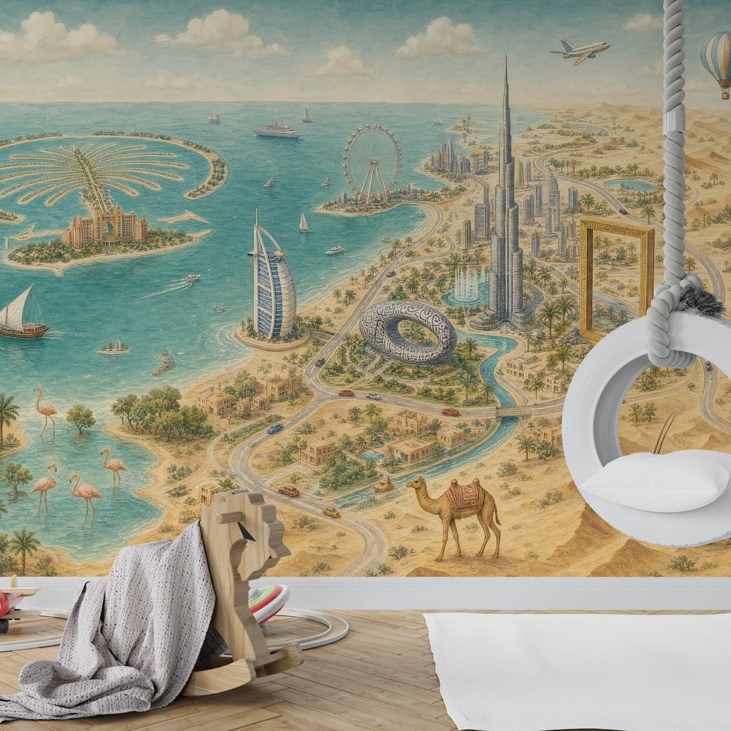 Dubai Adventure Map