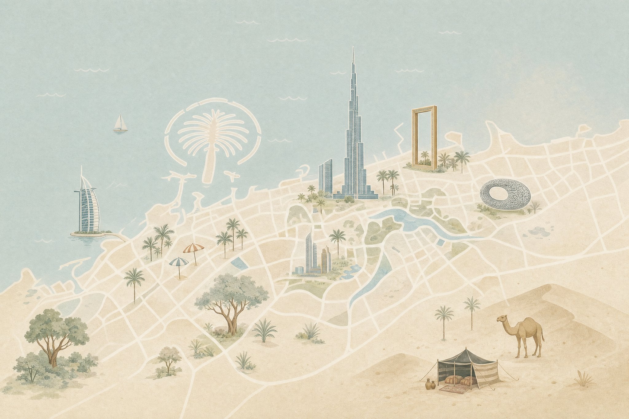 Dubai Discovery Map