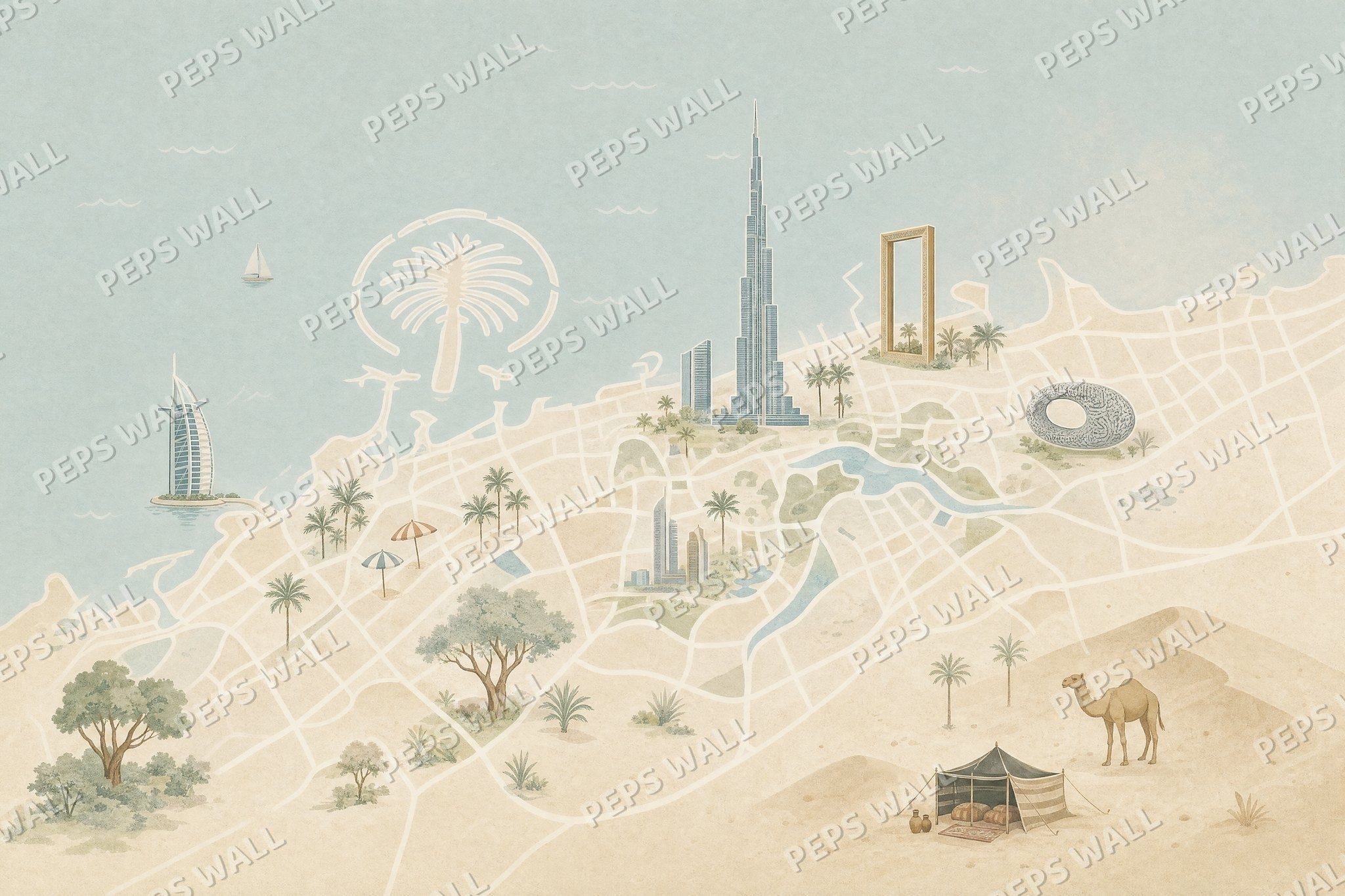 Dubai Discovery Map