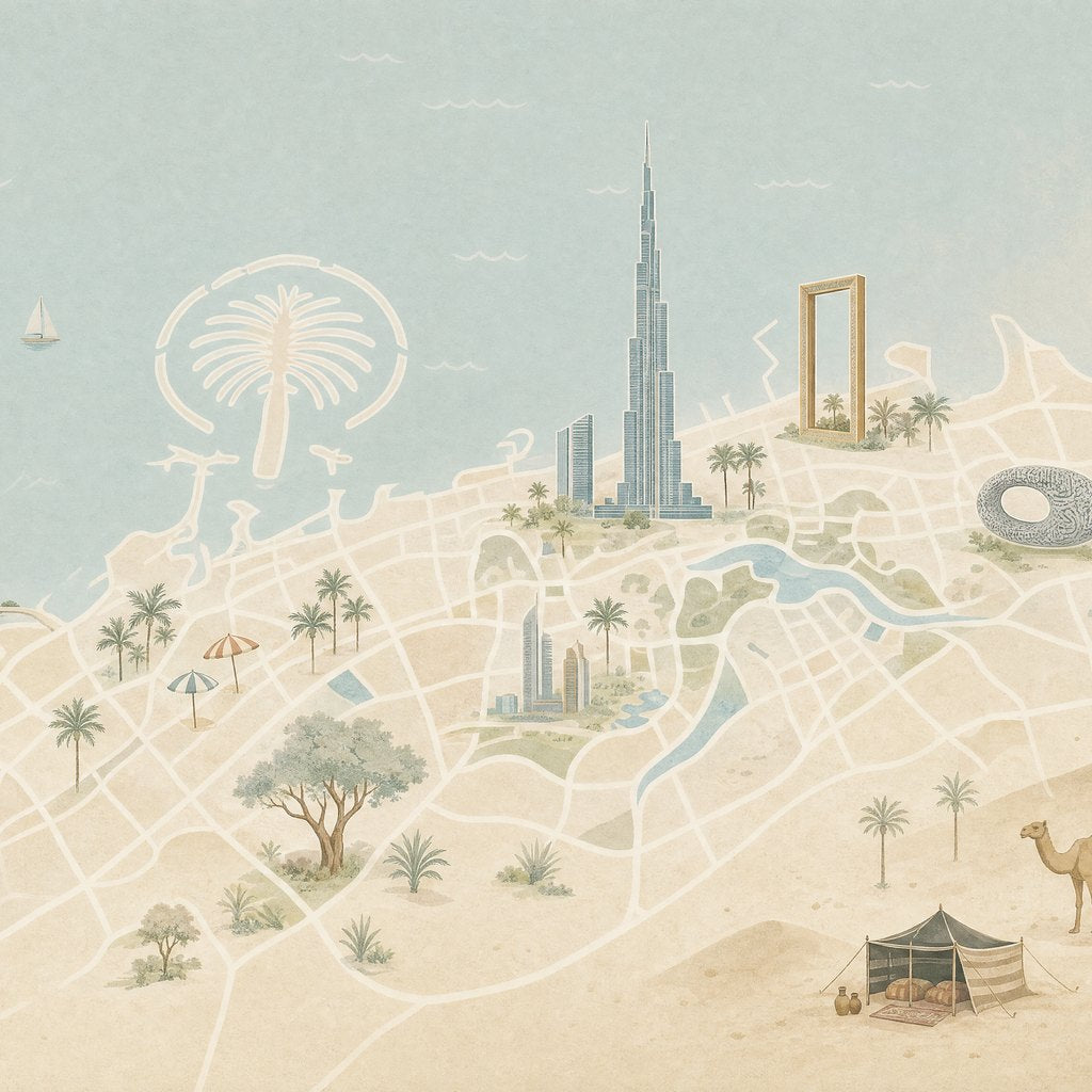 Dubai Discovery Map