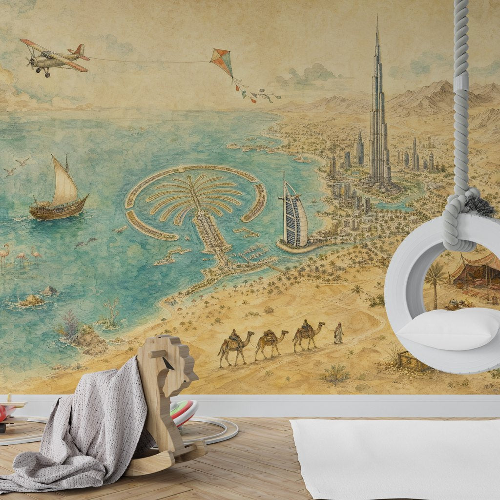 Dubai Treasure Map