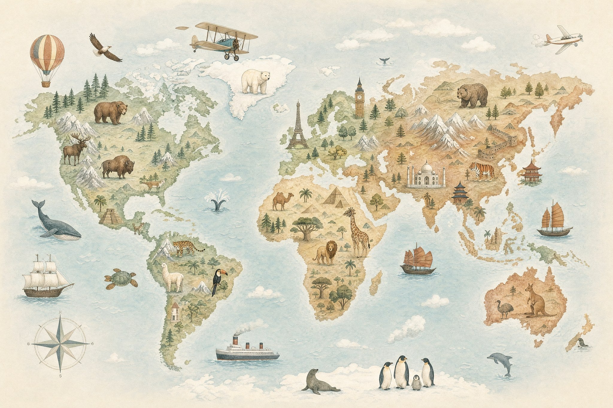 Explorer Map Terra