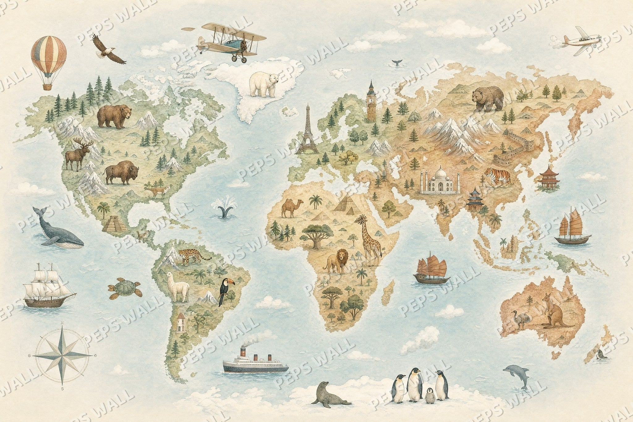 Explorer Map Terra