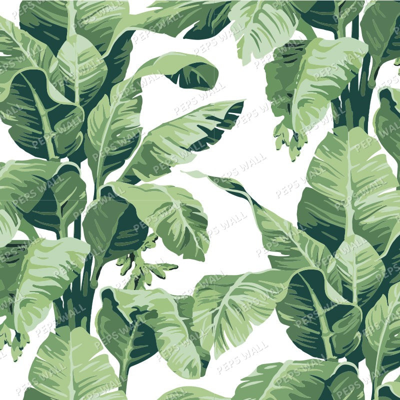 Pastel Leaves