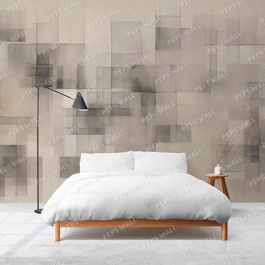 Dreamy Dusk — geometric wallpaper Dubai, Peps Wall