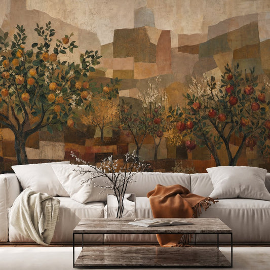 Ghouta — arabic majlis wallpaper Dubai, Peps Wall