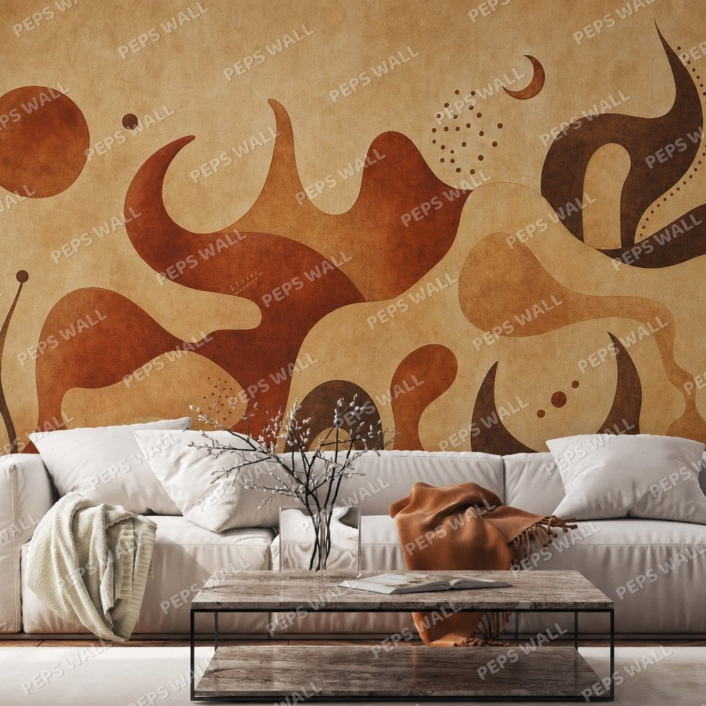 Henné — arabic majlis wallpaper Dubai, Peps Wall