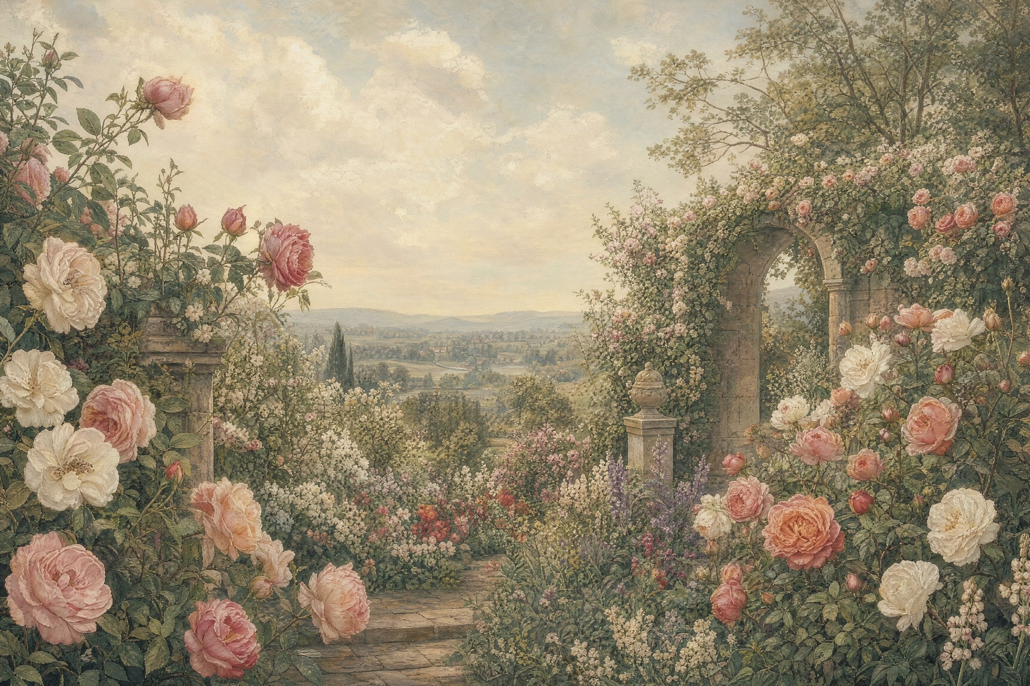 Heritage Rose Garden