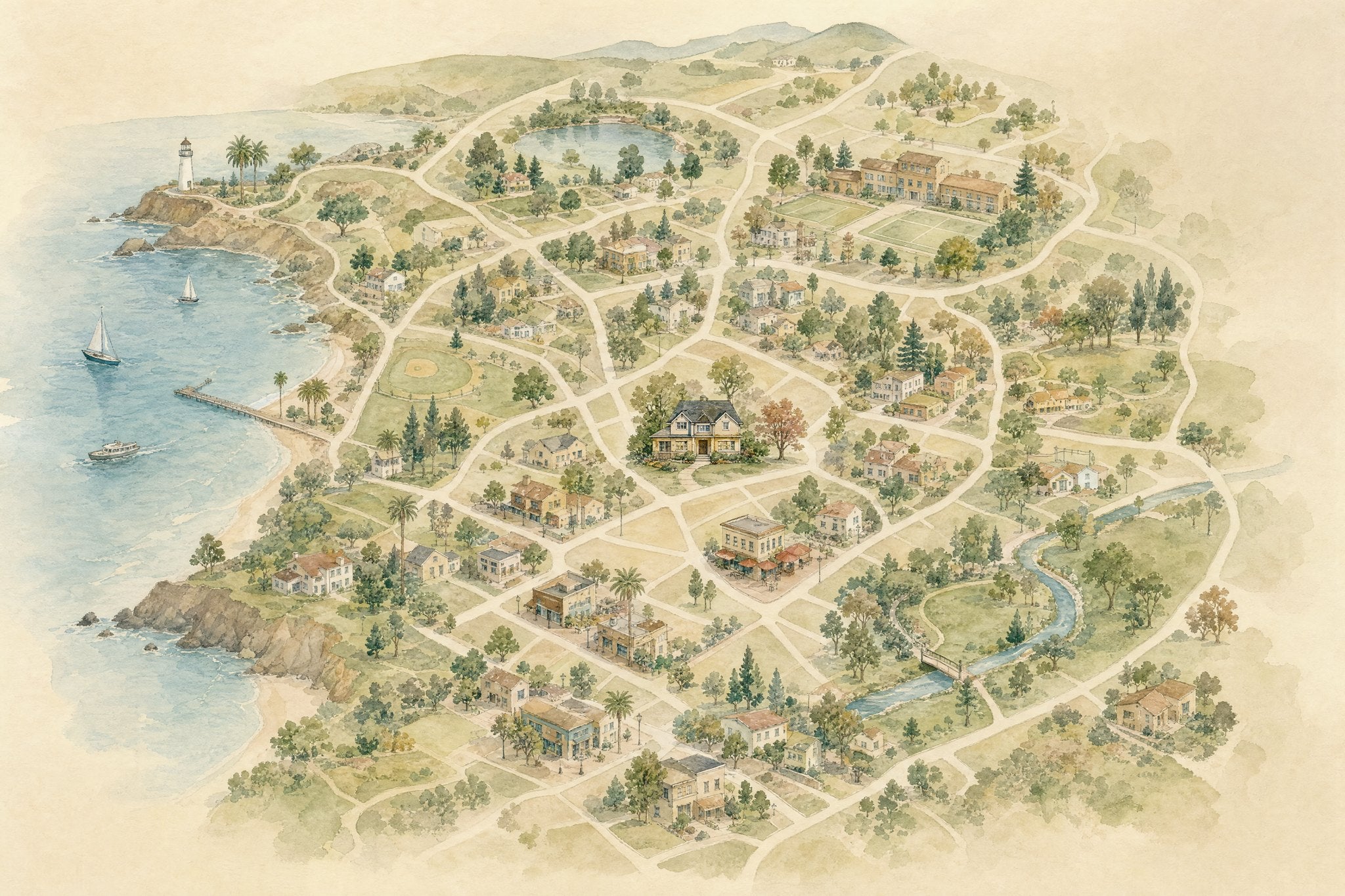 Illustrated Neighborhood