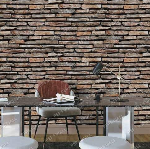 Brickmoor — brick wallpaper mural, Peps Wall Dubai