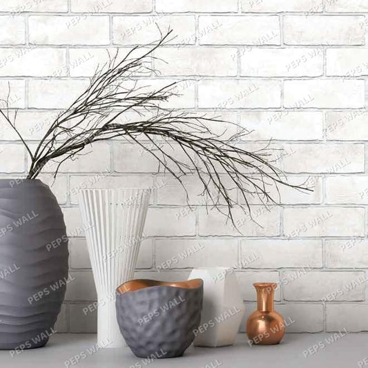 White Bricks — brick wallpaper Dubai, Peps Wall