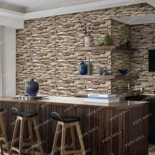 Mix Color Bricks — brick wallpaper Dubai, Peps Wall