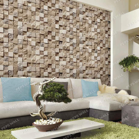 Brickfield — brick wallpaper mural, Peps Wall Dubai