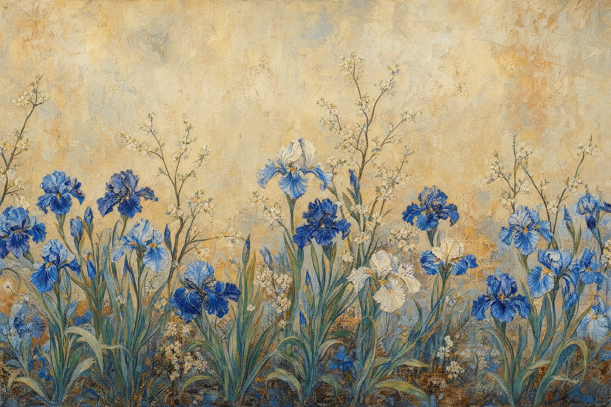Irises in Motion