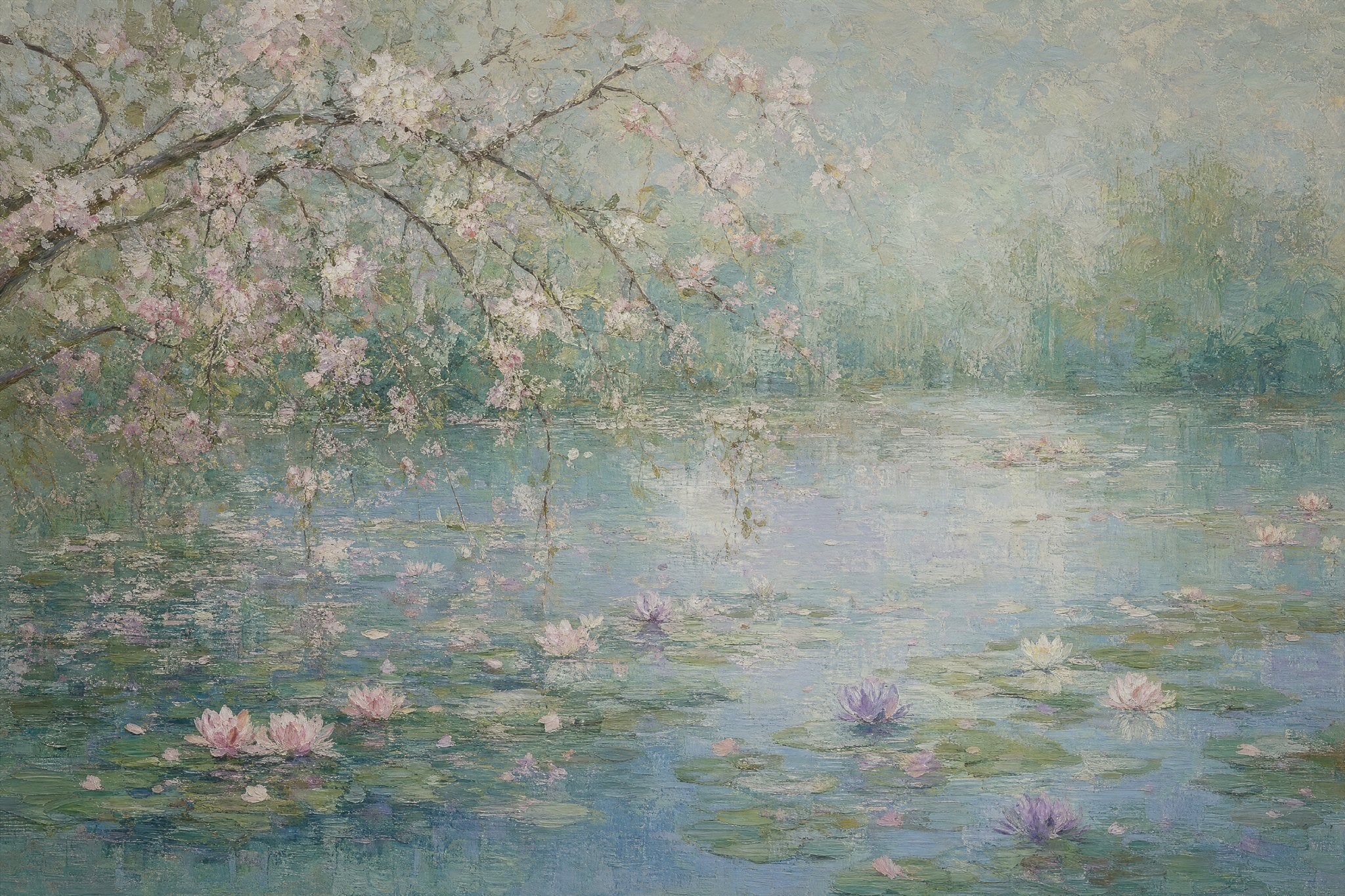 Lily Pond Morning