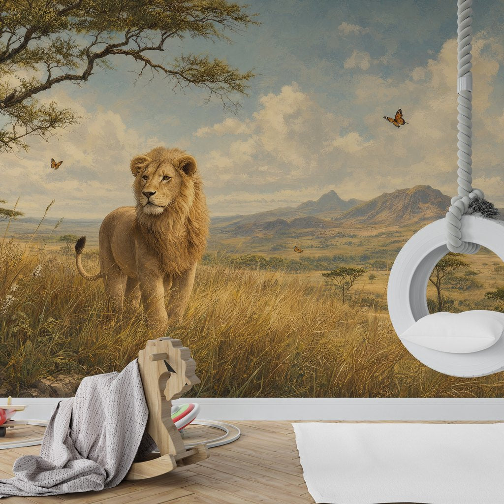 Lion Hero Mural