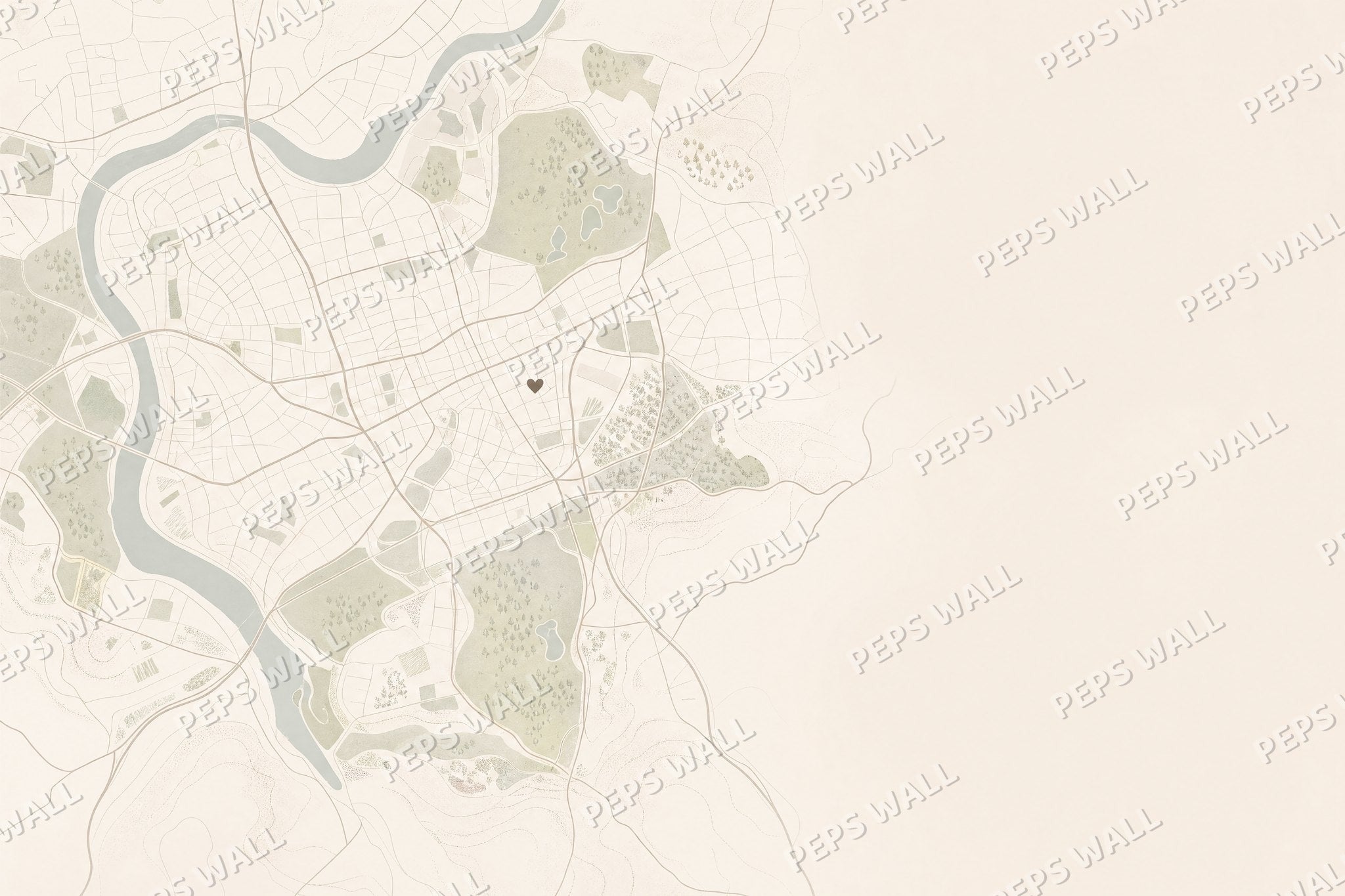 Minimal Home Map